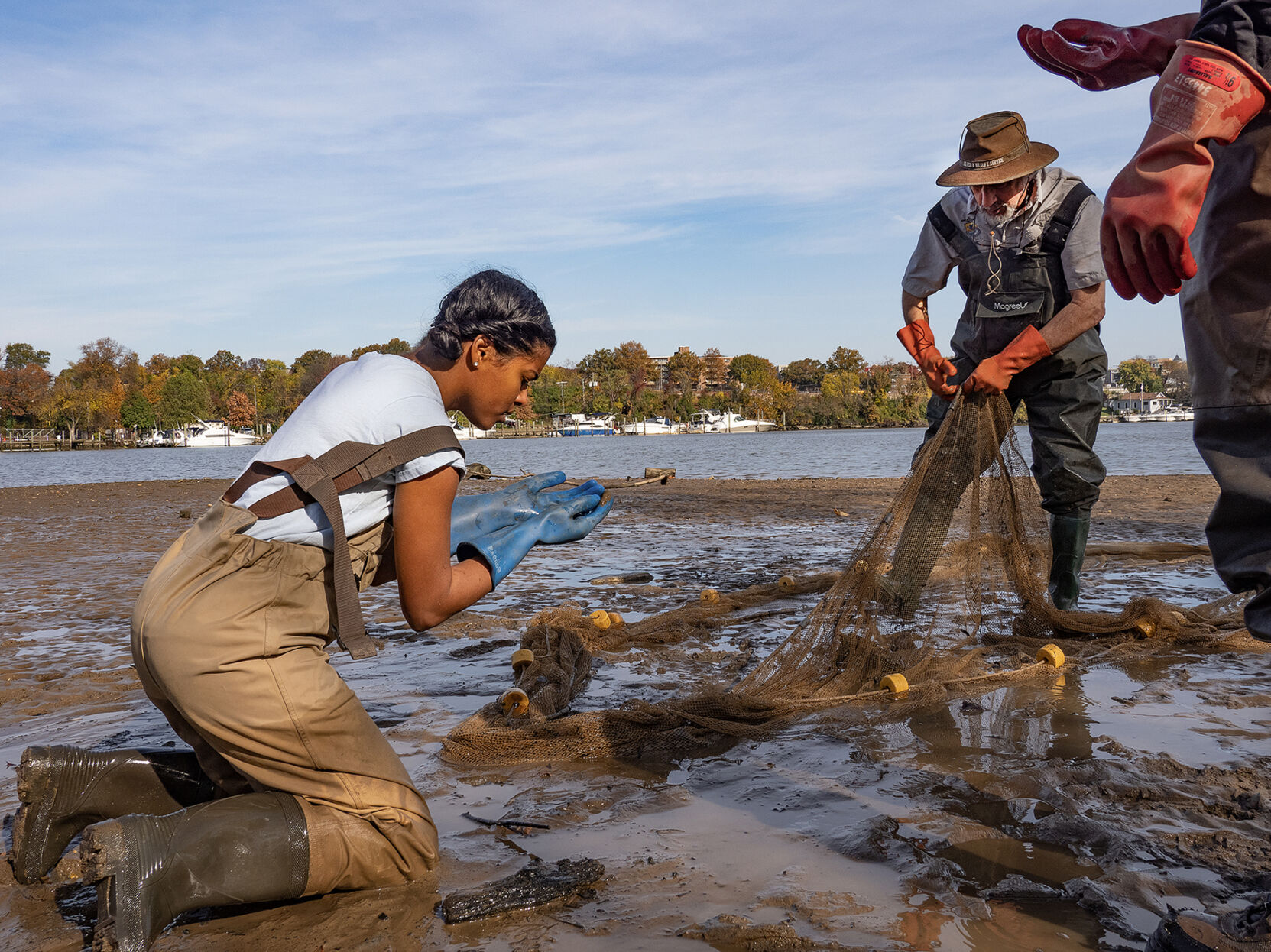 Anacostia River electrofishing